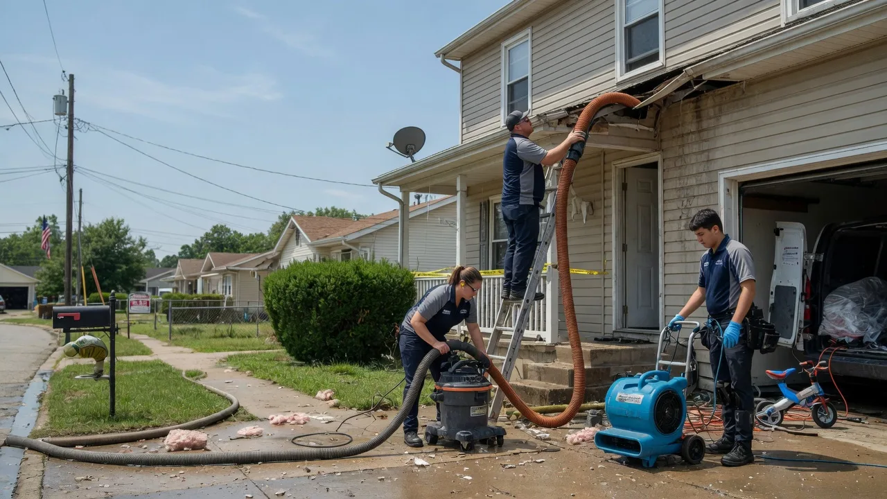Water Damage Restoration in Bel Aire, KS near me